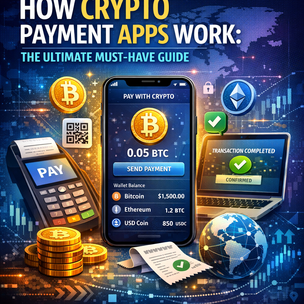 Illustration of How Crypto Payment Apps Works: The Ultimate Must-Have Guide