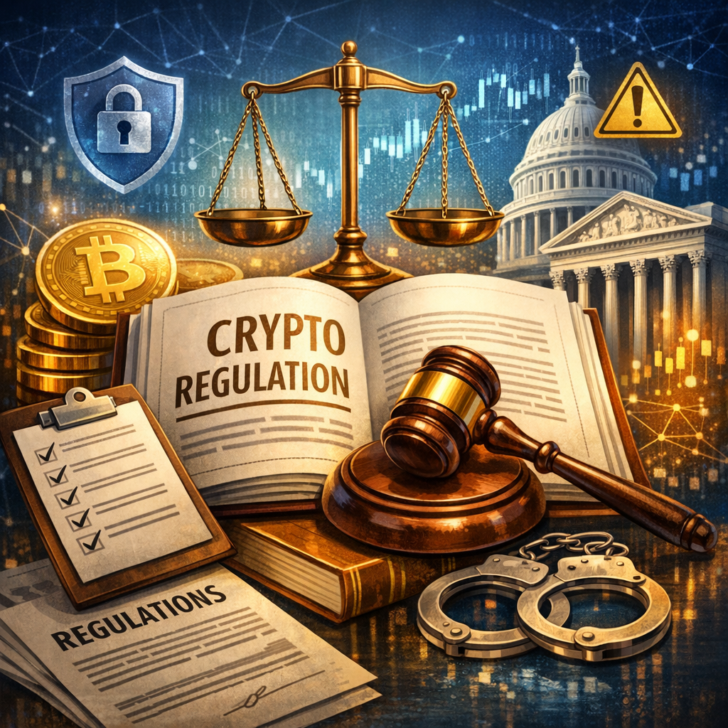 Illustration of How Crypto Regulation Works: The Ultimate Must-Have Guide