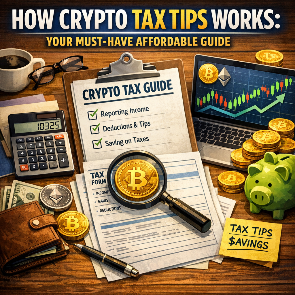 Illustration of How Crypto Tax Tips Works: Your Must-Have Affordable Guide