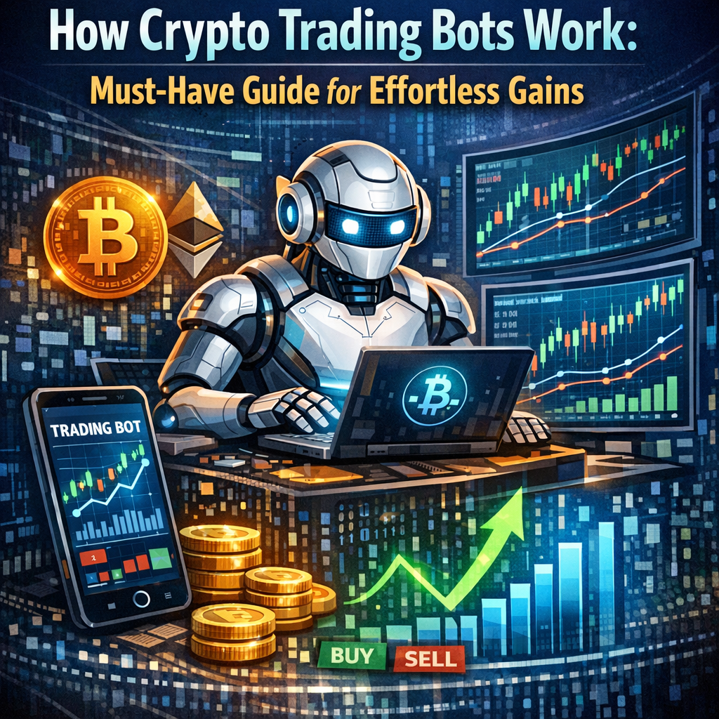 Illustration of How Crypto Trading Bots Works: Must-Have Guide for Effortless Gains