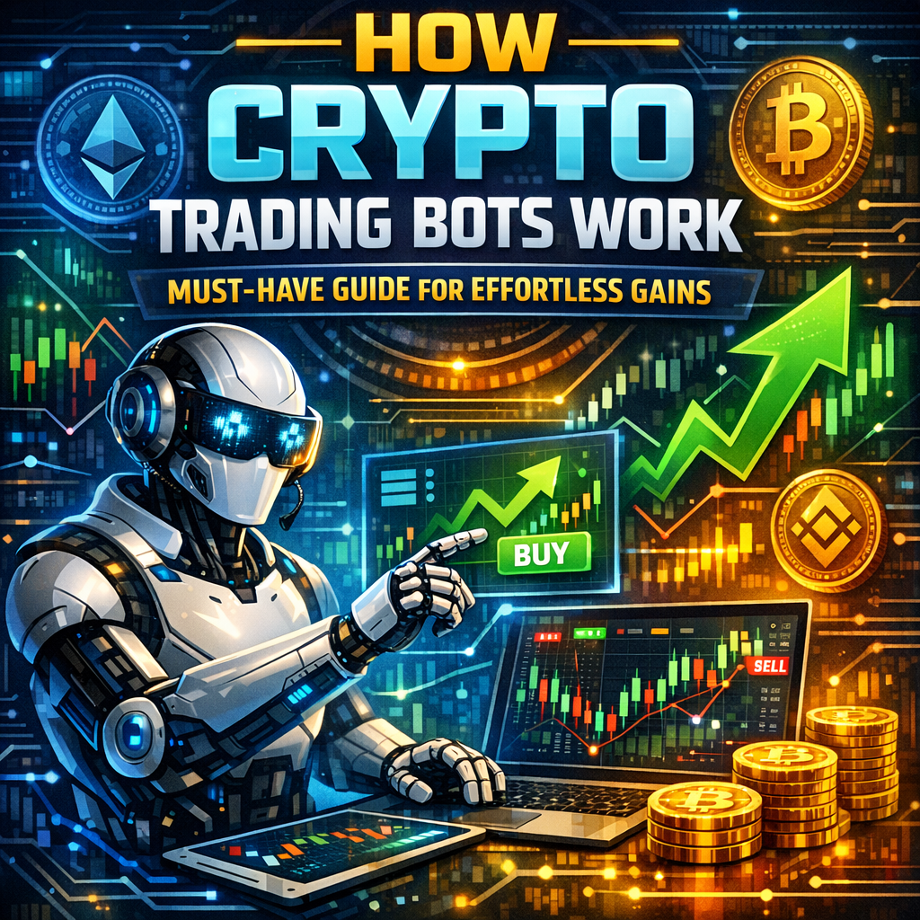 Illustration of How Crypto Trading Bots Works: Must-Have Guide for Effortless Gains