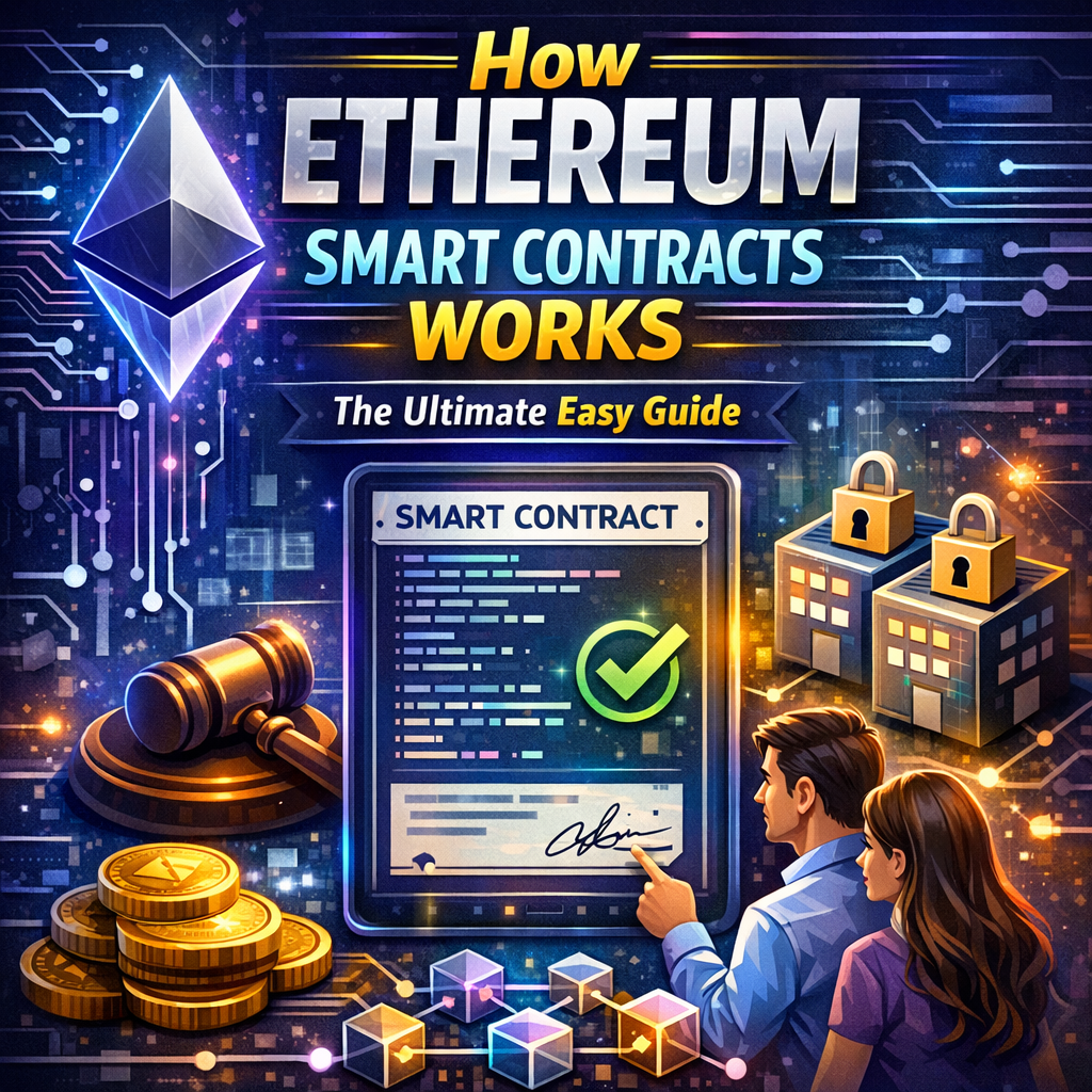Illustration of How Ethereum Smart Contracts Works: The Ultimate Easy Guide