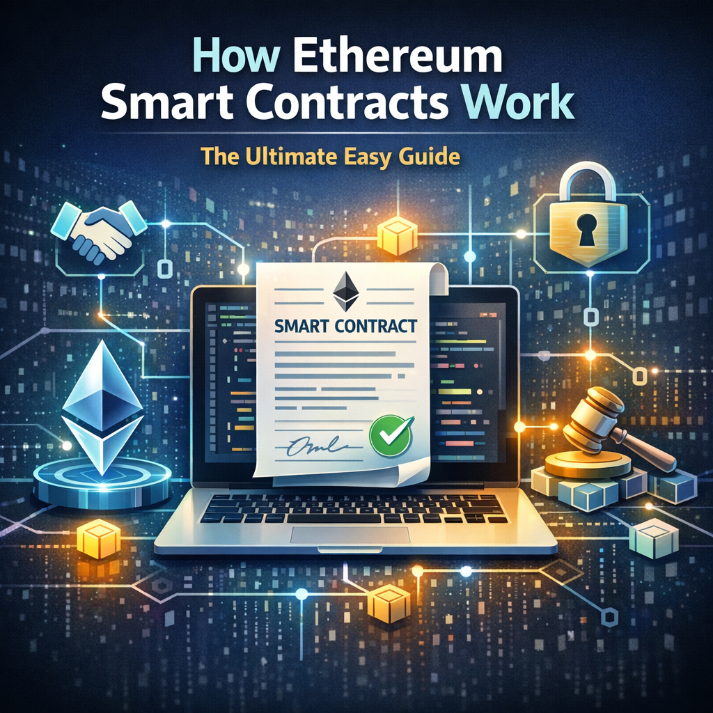 Illustration of How Ethereum Smart Contracts Works: The Ultimate Easy Guide