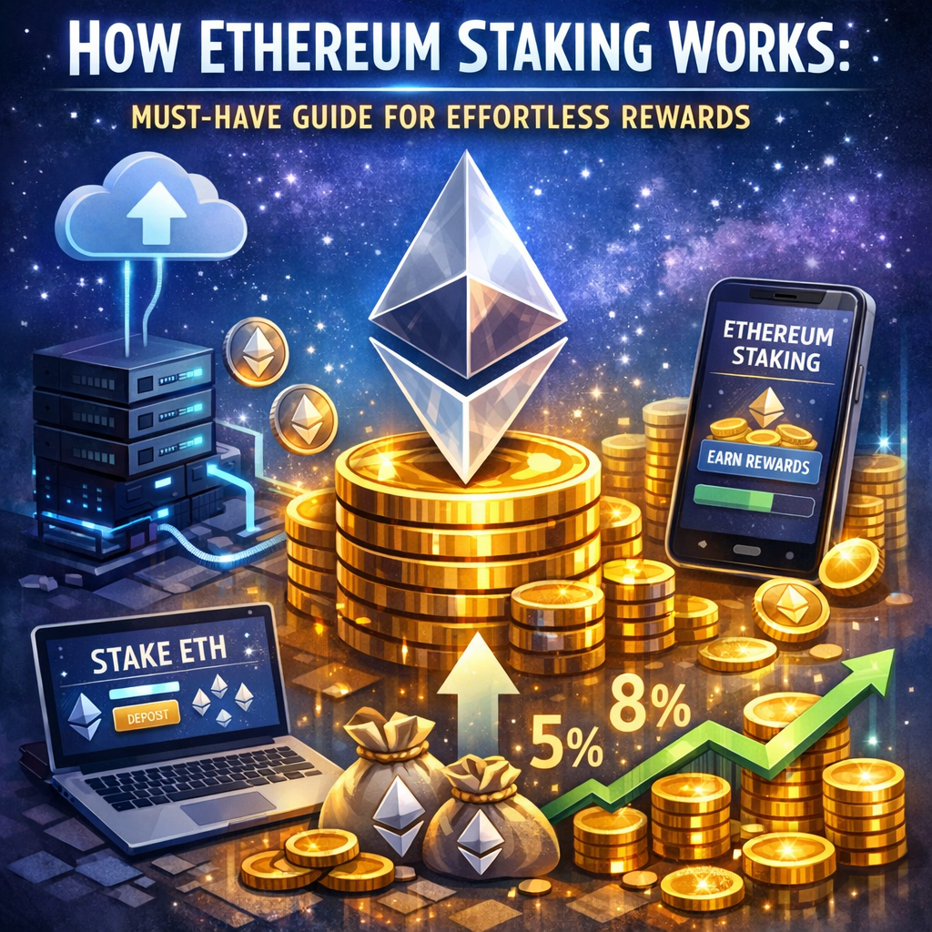 Illustration of How Ethereum Staking Works: Must-Have Guide for Effortless Rewards