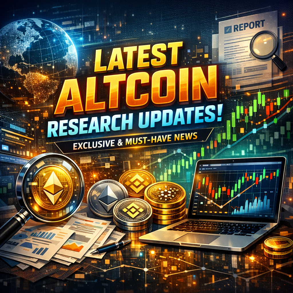 Illustration of Latest Altcoin Research Updates: Exclusive and Must-Have News