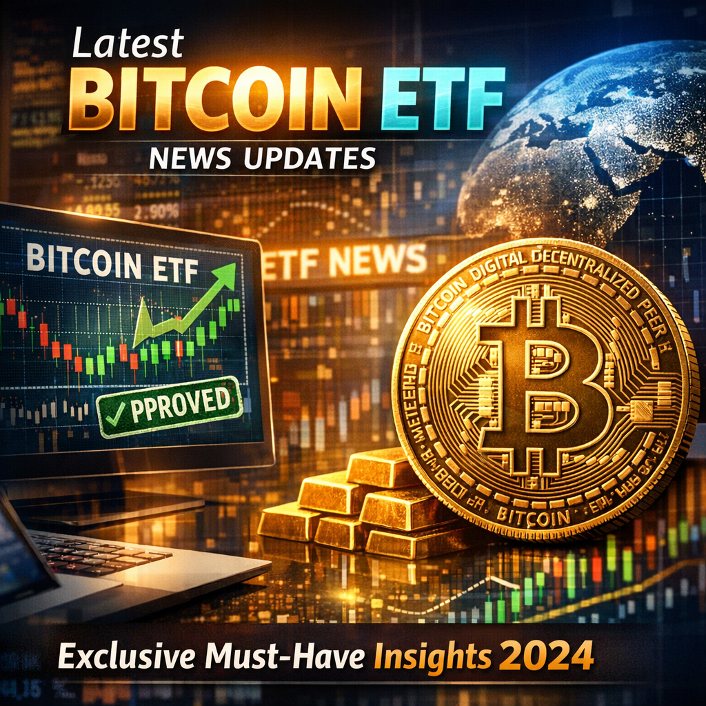 Illustration of Latest Bitcoin ETF News Updates: Exclusive Must-Have Insights 2024