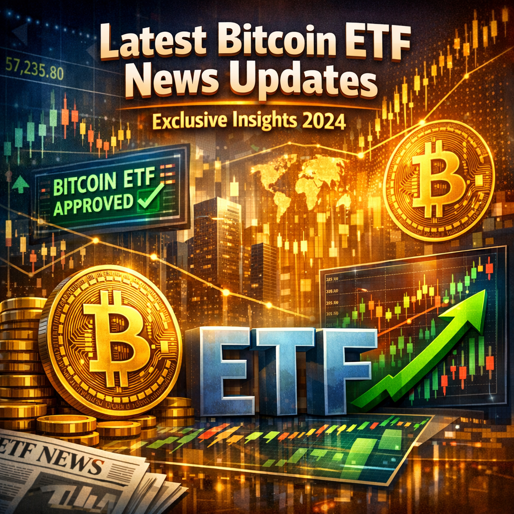 Illustration of Latest Bitcoin ETF News Updates: Exclusive Must-Have Insights 2024