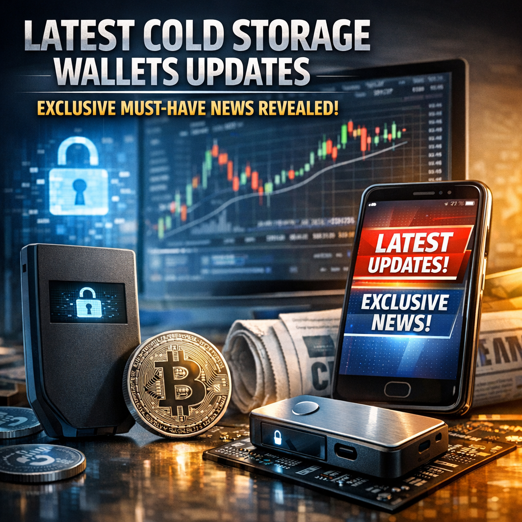 Illustration of Latest Cold Storage Wallets Updates: Exclusive Must-Have News Revealed