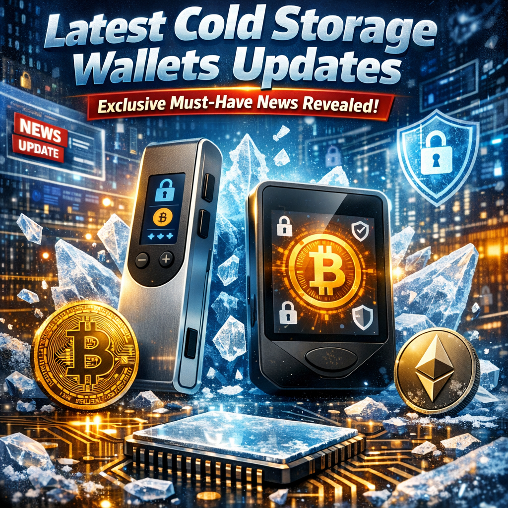 Illustration of Latest Cold Storage Wallets Updates: Exclusive Must-Have News Revealed