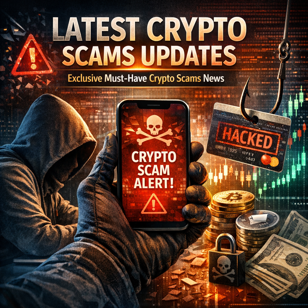 Illustration of Latest Crypto Scams Updates: Exclusive Must-Have Crypto Scams News