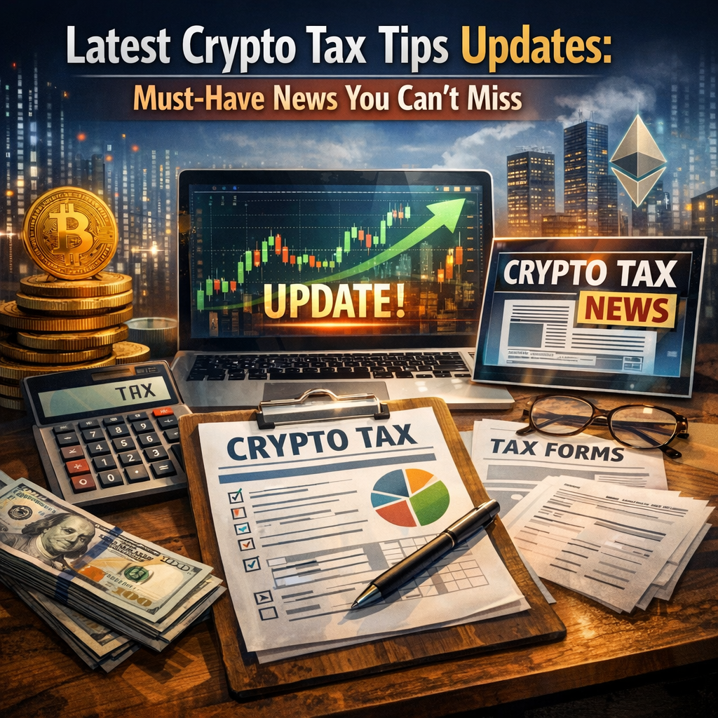 Illustration of Latest Crypto Tax Tips Updates: Must-Have News You Can’t Miss