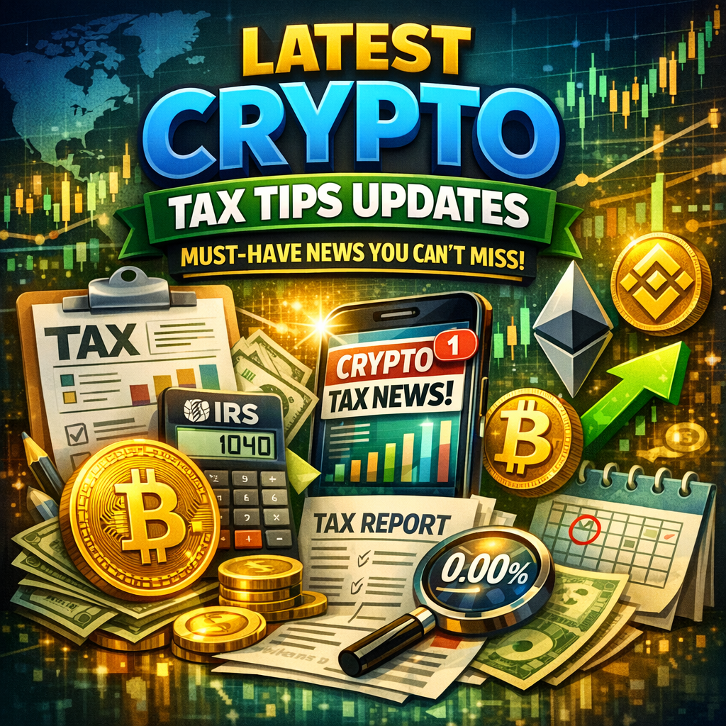 Illustration of Latest Crypto Tax Tips Updates: Must-Have News You Can’t Miss