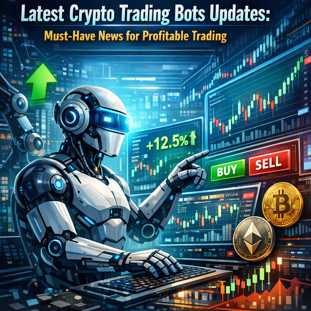 Illustration of Latest Crypto Trading Bots Updates: Must-Have News for Profitable Trading