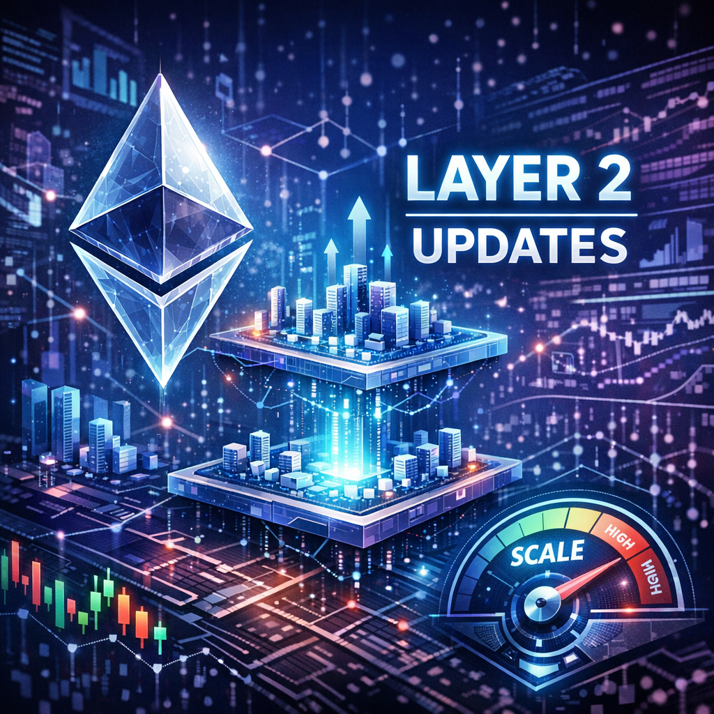 Illustration of Latest Ethereum Layer 2 Updates: Must-Have News for Best Scalability