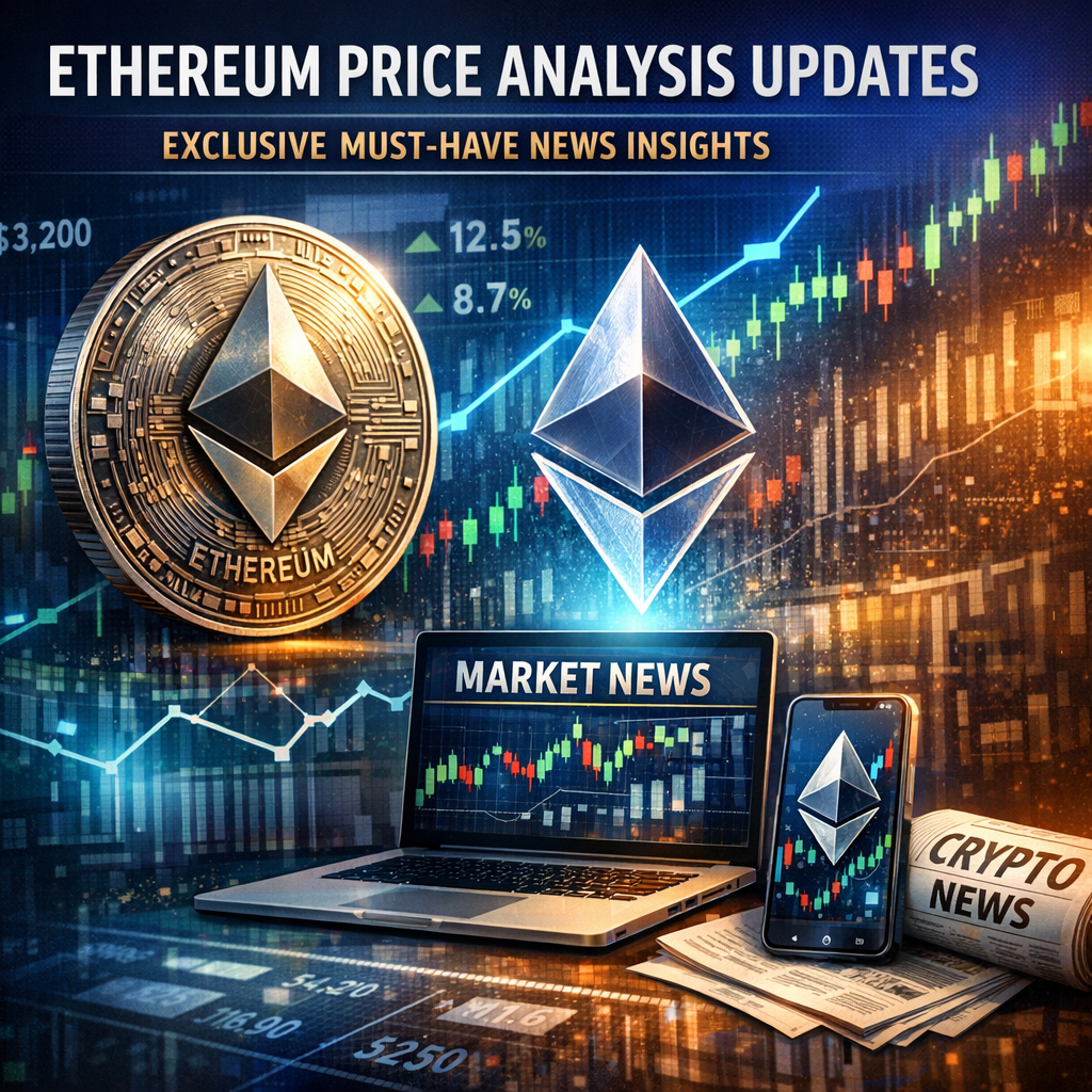 Illustration of Latest Ethereum Price Analysis Updates: Exclusive Must-Have News Insights