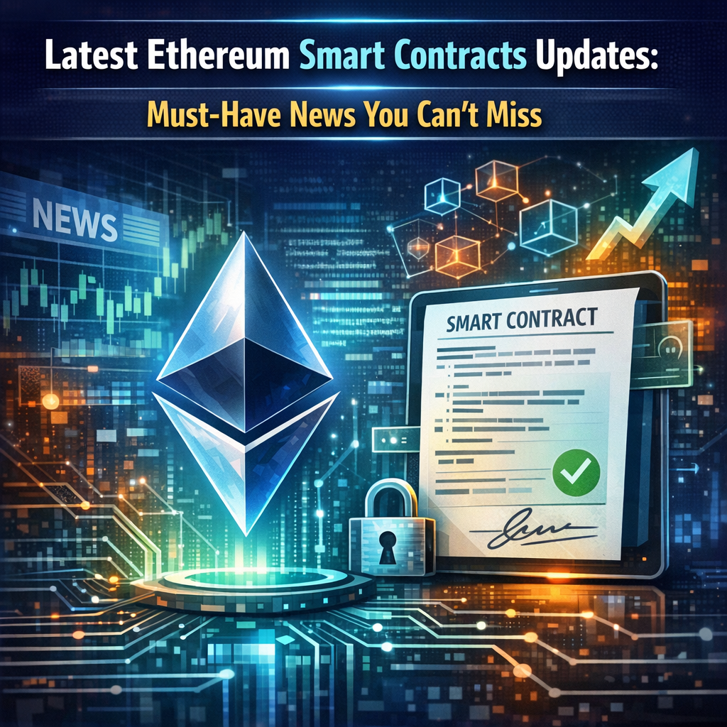 Illustration of Latest Ethereum Smart Contracts Updates: Must-Have News You Can’t Miss