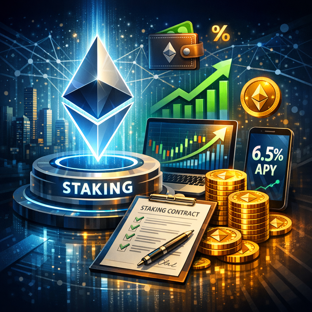 Illustration of Latest Ethereum Staking Updates: Must-Have News for Best Profits