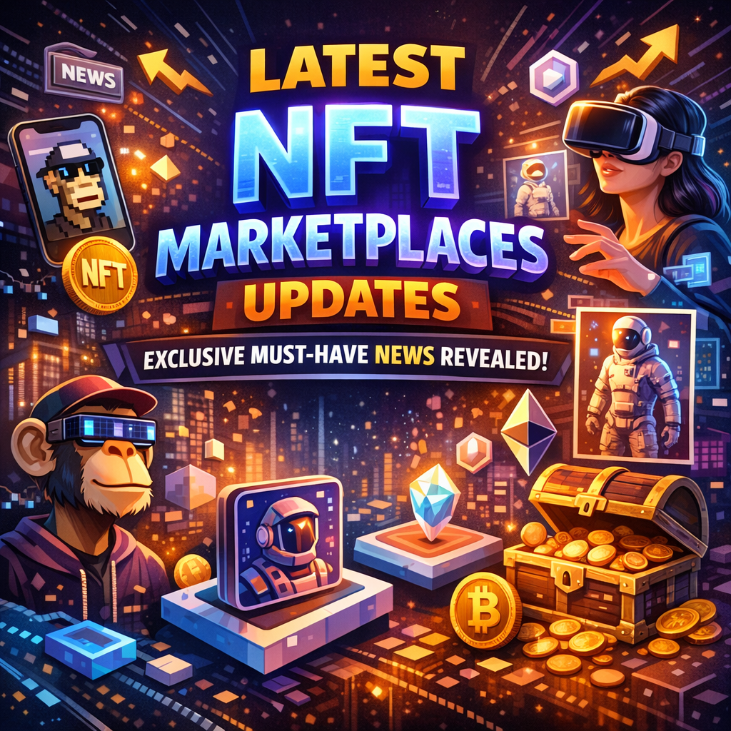 Illustration of Latest NFT Marketplaces Updates: Exclusive Must-Have News Revealed