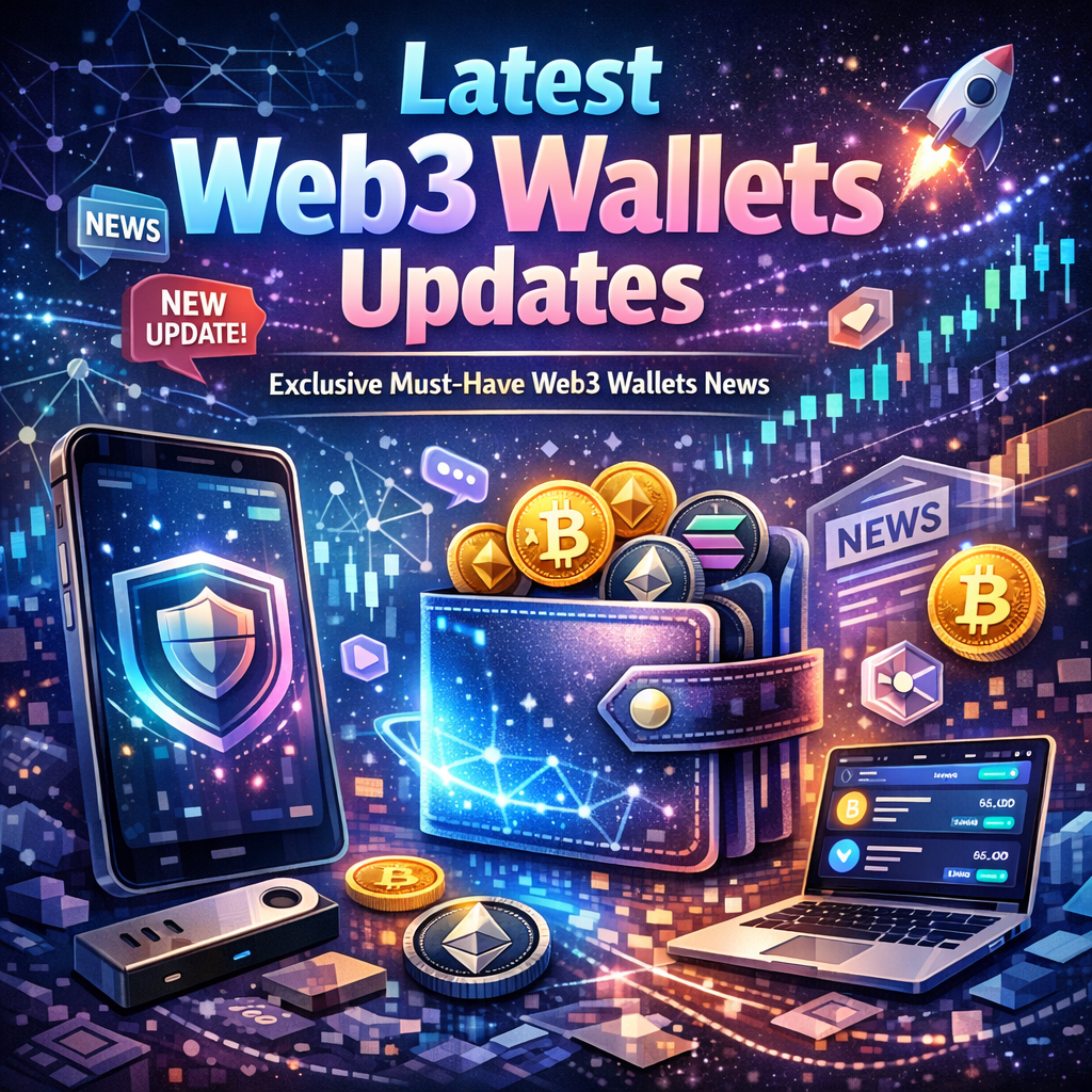 Illustration of Latest Web3 Wallets Updates: Exclusive Must-Have Web3 Wallets News