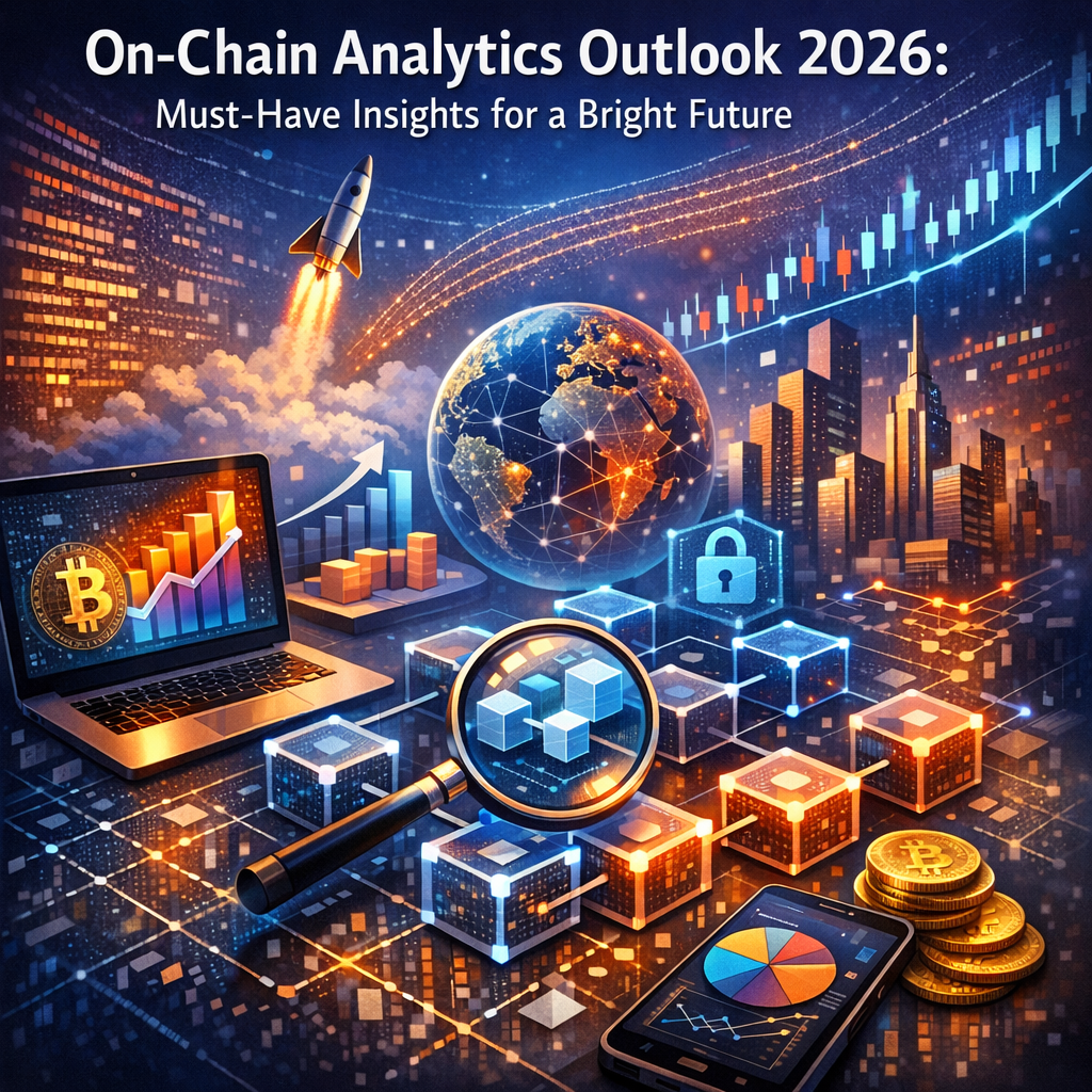 Illustration of On-Chain Analytics Outlook 2026: Must-Have Insights for a Bright Future