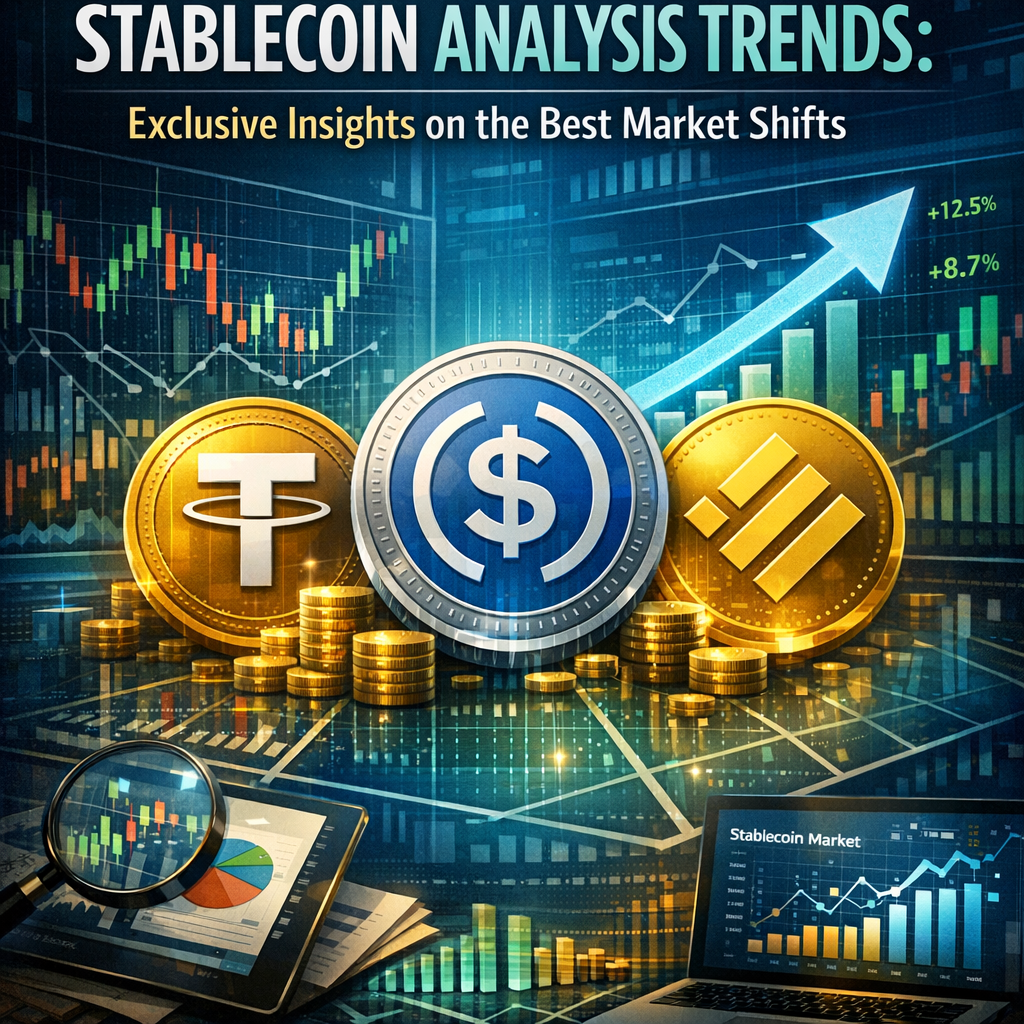 Illustration of Stablecoin Analysis Trends: Exclusive Insights on the Best Market Shifts