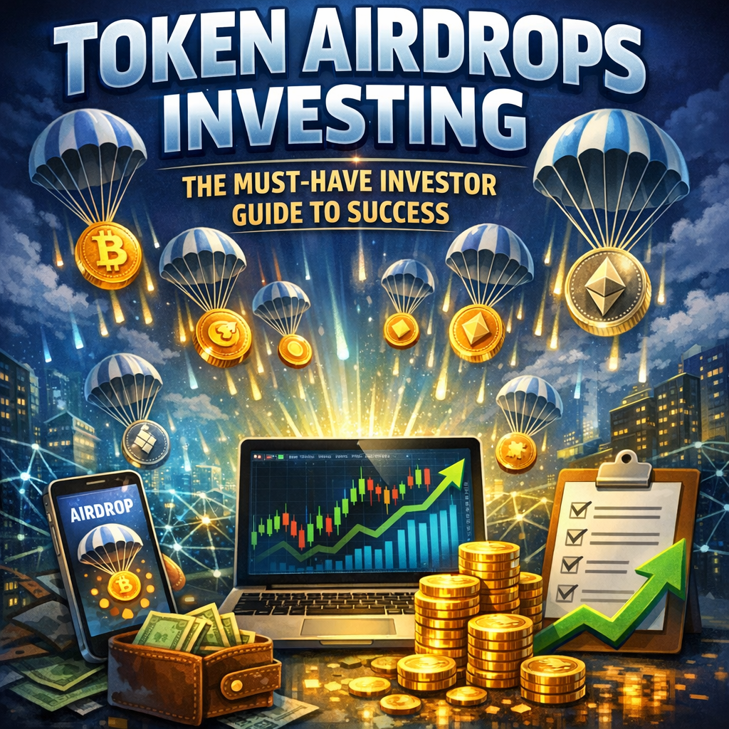 Illustration of Token Airdrops Investing: The Must-Have Investor Guide to Success